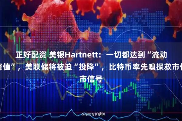 正好配资 美银Hartnett：一切都达到“流动性峰值”，美联储将被迫“投降”，比特币率先嗅探救市信号